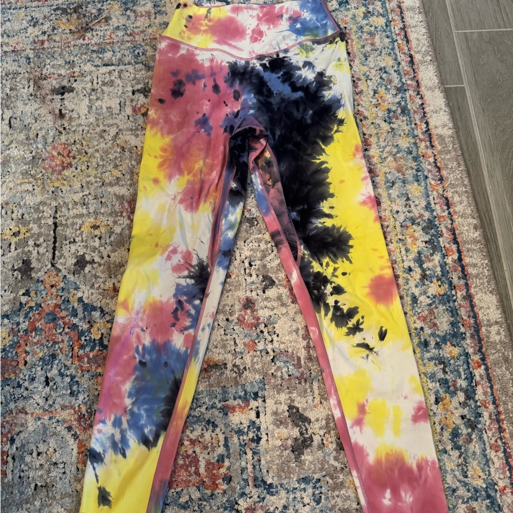 Colorful Tie-Dye Women's Leggings